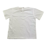 Babe & Tess T-Shirt Girocollo Tinta Unita con Stampa per Neonata 21518140N BIANCO BABE & TESS 