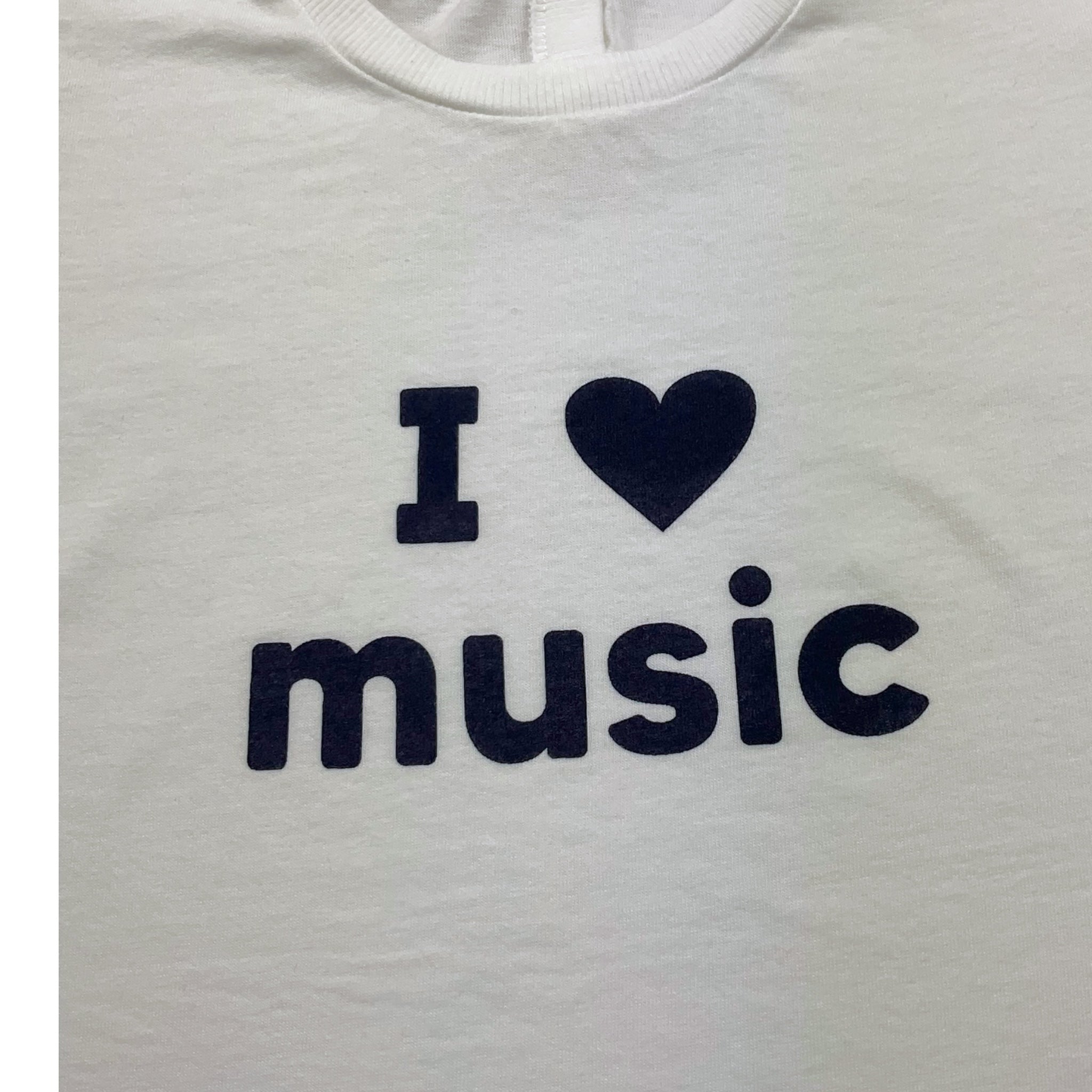 Babe & Tess T-Shirt Girocollo Tinta Unita con Stampa per Neonata 21518156N BIANCO BABE & TESS 