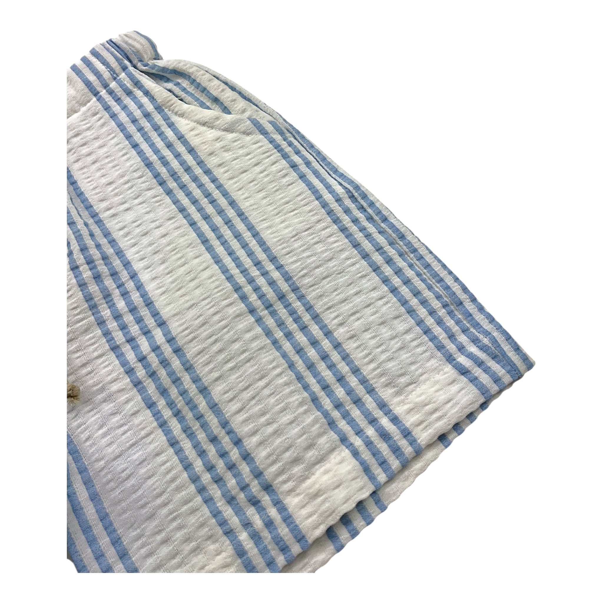 Babe & Tess Bermuda Tinta Unita con Fantasia A Righe per Bambino 24518022 BIANCO BABE & TESS 