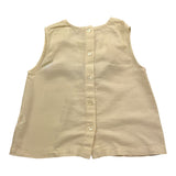 Babe & Tess Canotta Tinta Unita con Fantasia Fiori per Neonata 26518013N BEIGE BABE & TESS 