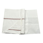 Baby Vip Set 3 Pezzi Lenzuola Tinta Unita per Neonata T1883 BIANCO BABY VIP 