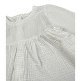 Babyvip Camicia Tinta Unita con Bottoni per Bambina T1353J BIANCO BABYVIP 