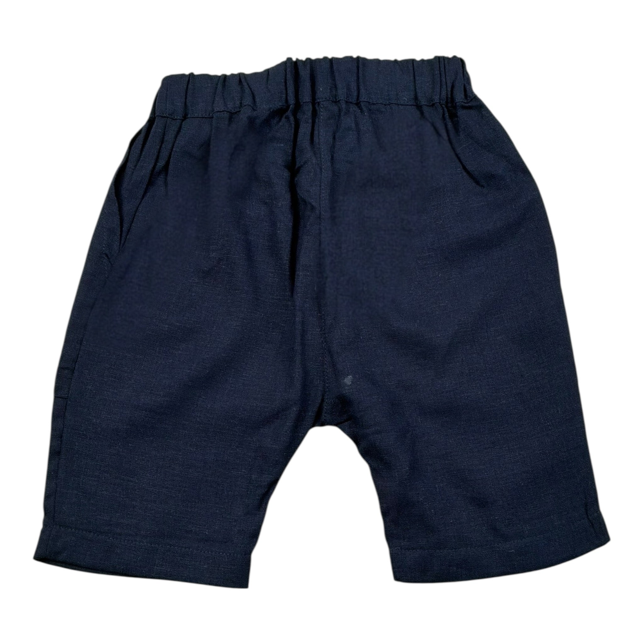 Babyvip Pantalone Tinta Unita con Elastico In Vita per Neonato T7800 BLU BABYVIP 