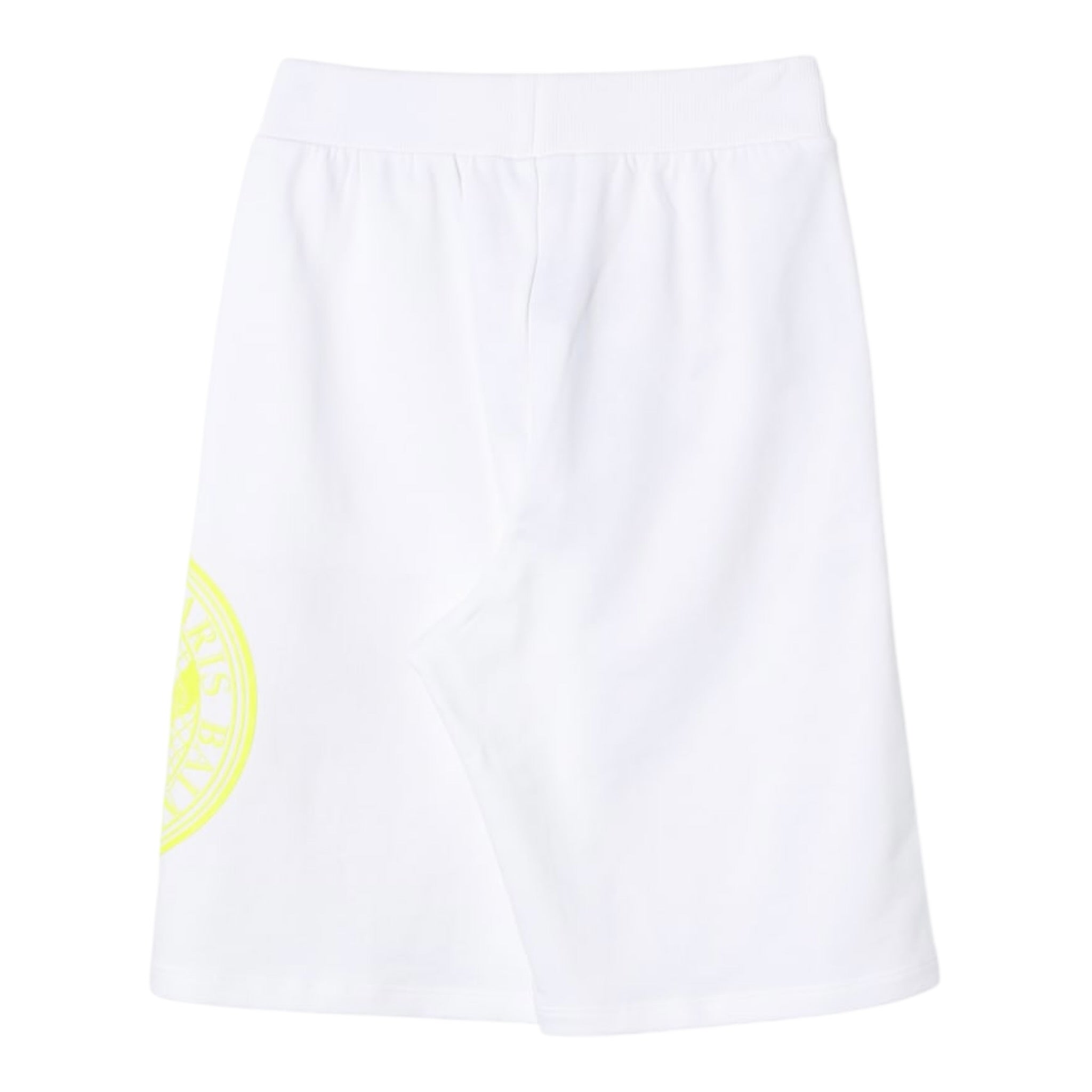 Balmain Bermuda tinta unita con Logo Bianco per Bambino BU6S39 BIANCO BALMAIN 