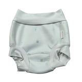 Bamboom+Babies Costume Pannolino Contenitivo Tinta Unita con Stampa per Neonato 7211 AZZURRO BAMBOOM+BABIES 