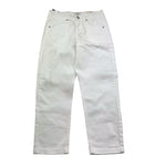 Berna Pantalone Tinta Unita con Girovita Regolabile per Bambino 23115 BIANCO BERNA 