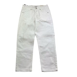 Berna Pantalone Tinta Unita con Girovita Regolabile per Bambino 23115 BIANCO BERNA 