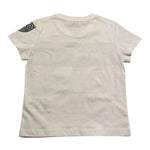 Bikkembergs T-Shirt Girocollo Tinta Unita con Logo per Neonato BK1545 BIANCO BiKKEMBERGS 