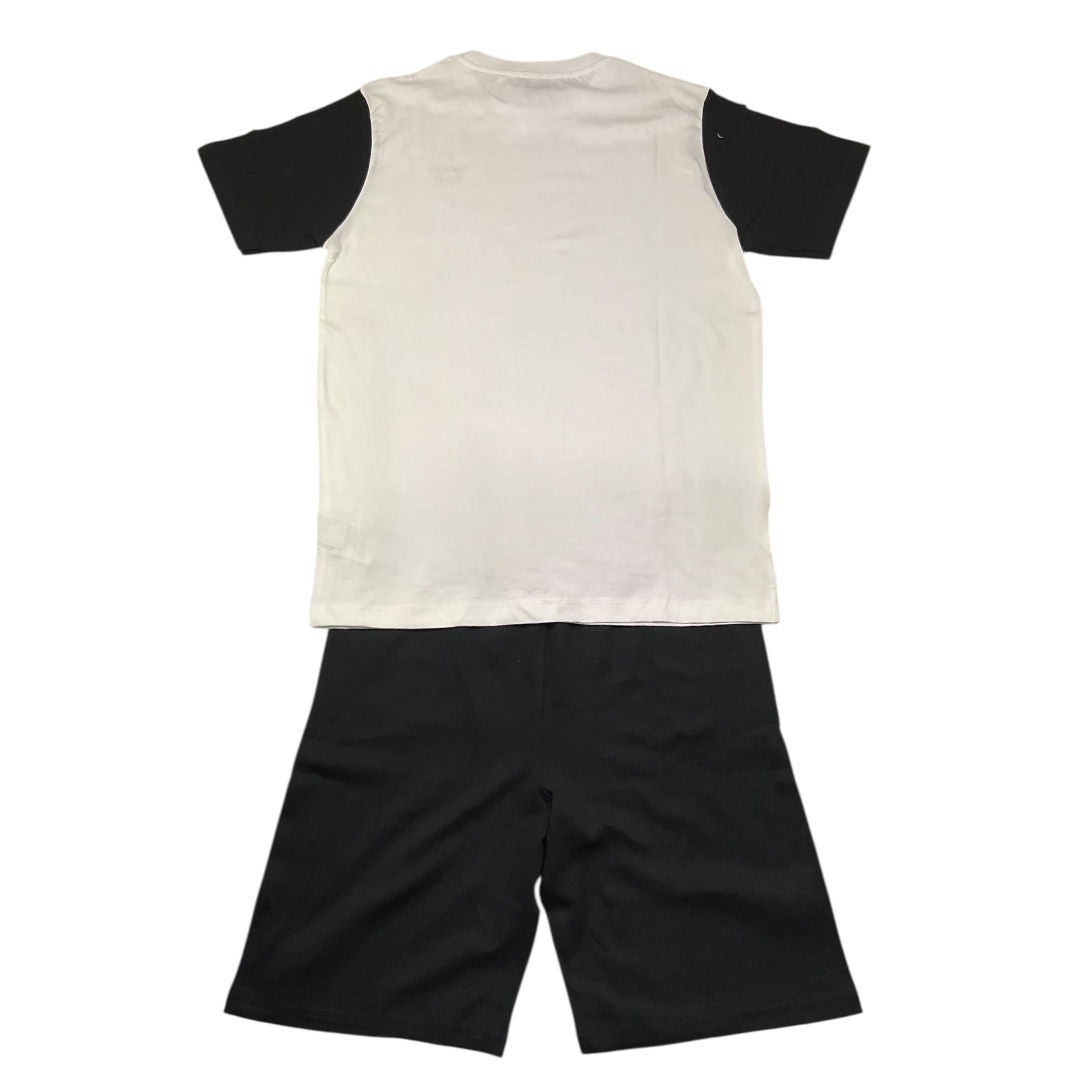 Bikkembergs Completo 2 Pezzi T-Shirt-Bermuda per Bambino BK3227 BIANCO/NERO BiKKEMBERGS 