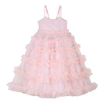 Billieblush Abito Cerimonia Tinta Unita con Tulle  per Neonata U20976N ROSA BillIEBLUSH 