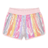 Billieblush Short Tinta Unita con Paillettes per Neonata U21067 ROSA BillIEBLUSH 