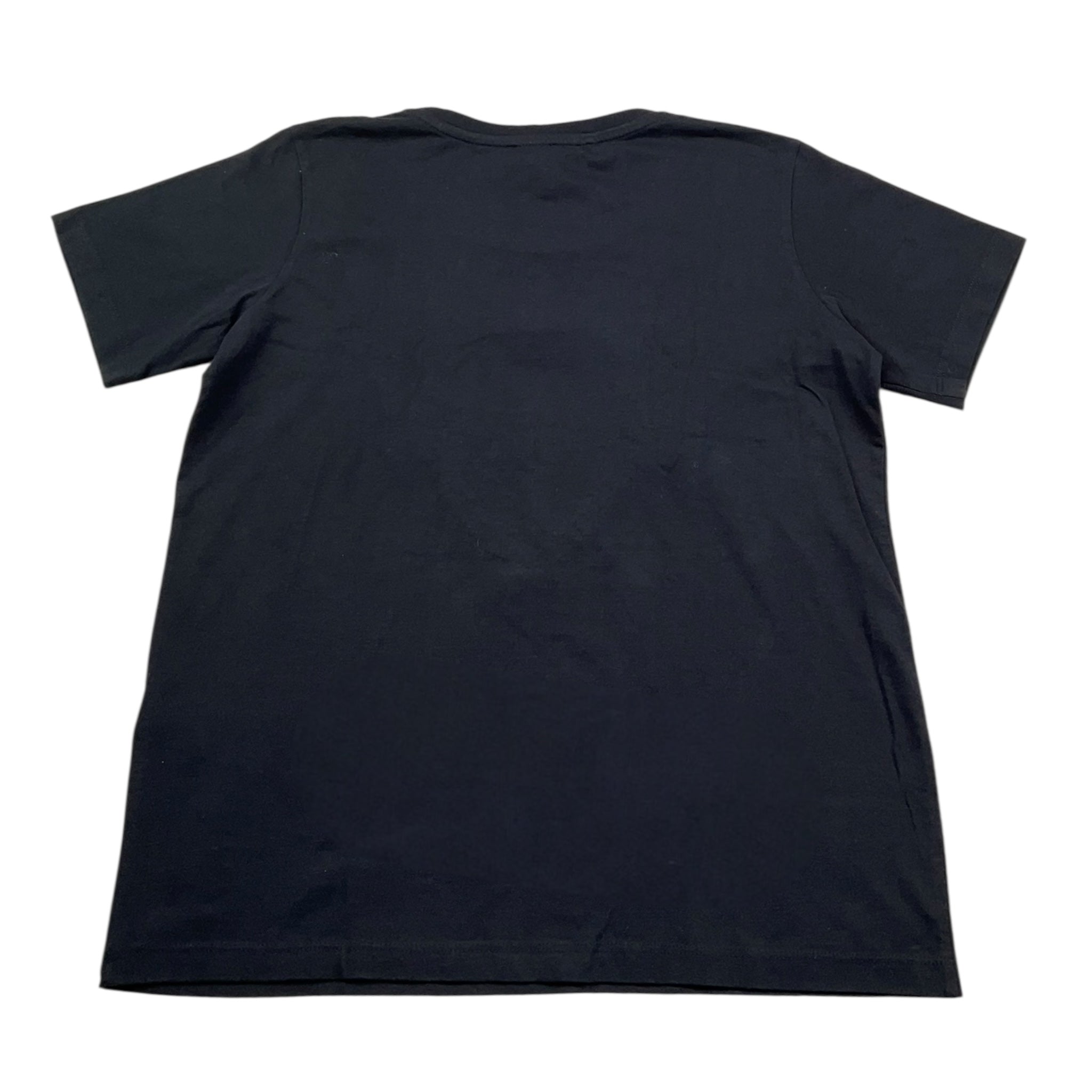 Blauer T-Shirt Girocollo Tinta Unita con Logo per Bambina 24SBLGH02495 NERO BLAUER 