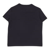 Blauer T-Shirt Giricollo Tinta Unita con Stampa per Neonato 24SBLKH02508N BLU BLAUER 