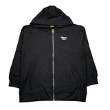 Blauer Felpa con Zip E Cappuccio Tinta Unita con Logo per Bambino 25SBLKF02553 NERO BLAUER 
