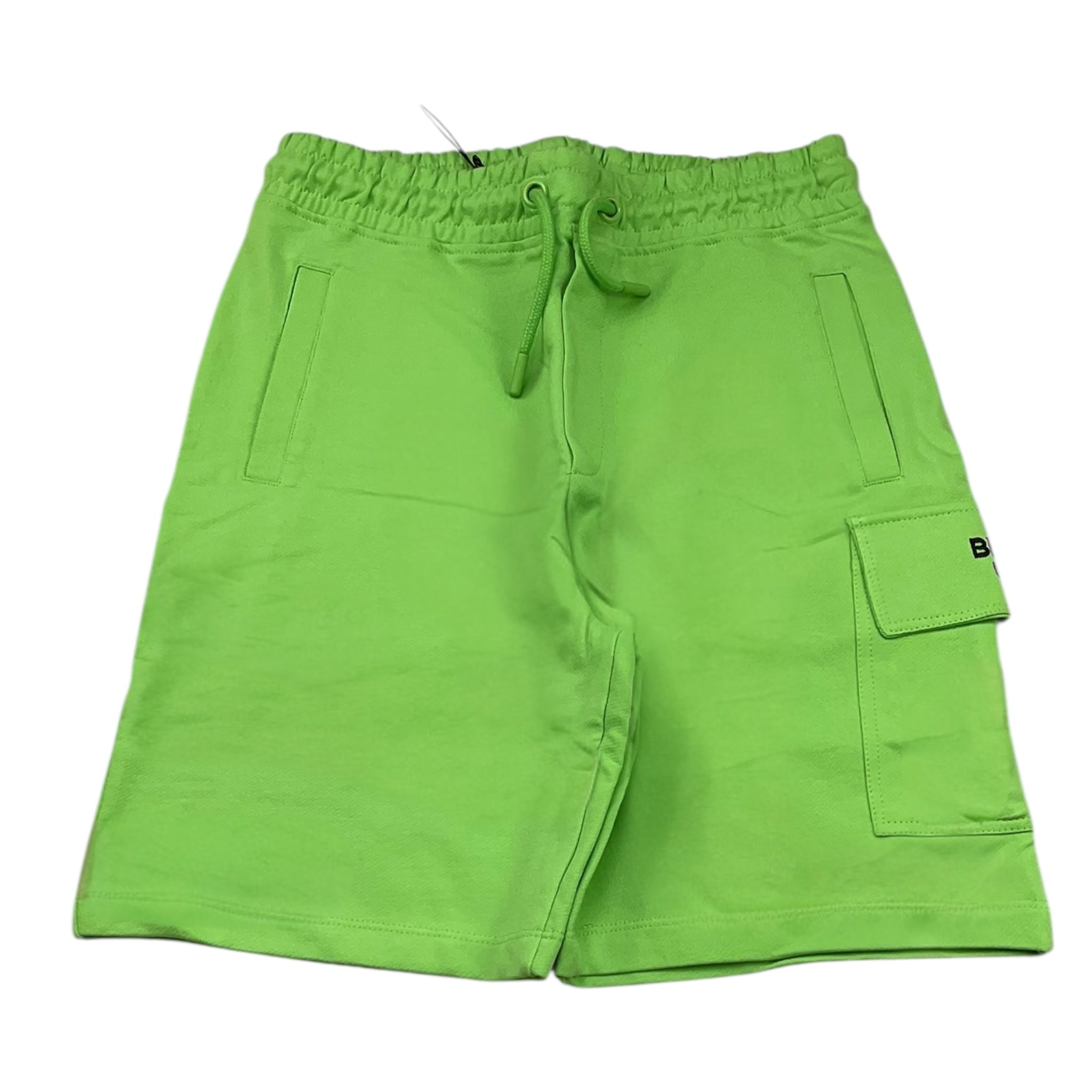 Blauer Bermuda Tinta Unita con Elastico In Vita per Bambino 25SBLKP05558 VERDE BLAUER 