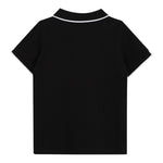 Boss Polo Mezza Manica Tinta Unita per Neonato J05P13 NERO BOSS 