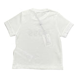 Boss T-Shirt Girocollo tinta unita con Stampa Bianco per Neonato J50624 BIANCO BOSS 