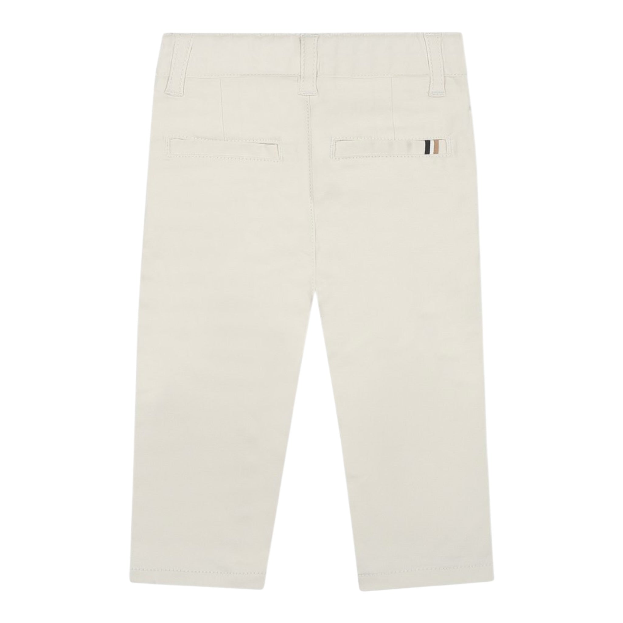 Boss Pantalone Tinta Unita con Girovita Regolabile per Neonato J52077XXX BEIGE BOSS 