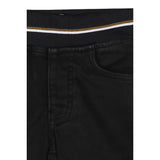 Boss Bermuda Tinta Unita con Elastico In Vita per Neonato J52091 NERO BOSS 