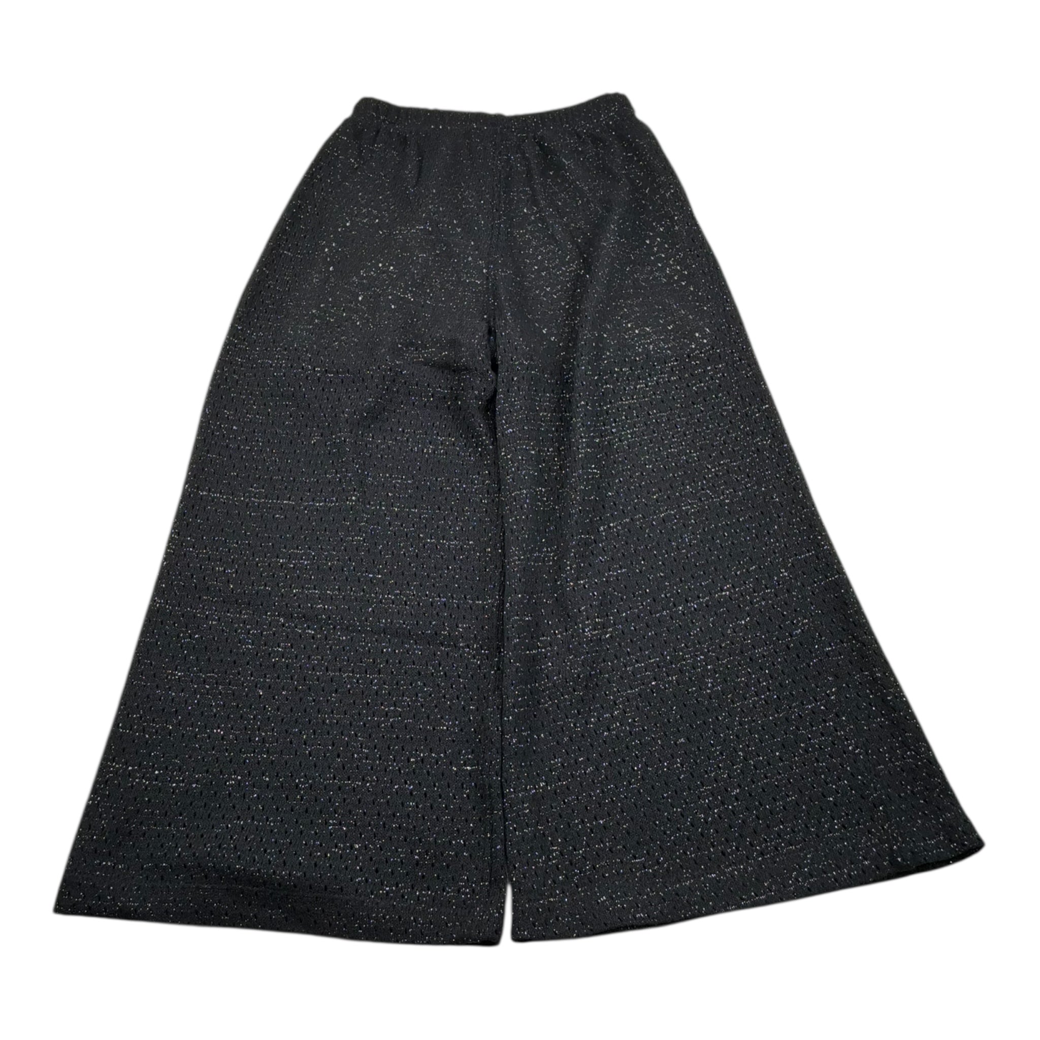 Caffe' D'Orzo Pantalone Modello A Palazzo Tinta Unita per Bambina ZW6A40 NERO CAFFE' D'ORZO 