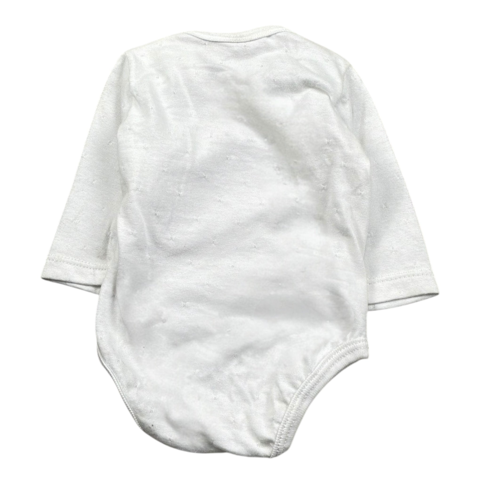 Calamaro Body Tinta Unita Manica Lunga per Neonata EIEIIE BIANCO CALAMARO 