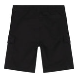 Calvin Klein Bermuda Tinta Unita con Elastico In Vita per Bambino IB0IB01608 NERO CALVIN KLEIN 