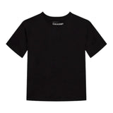 Calvin Klein T-Shirt Girocollo Tinta Unita con Logo per Bambino IB0IB02353 NERO CALVIN KLEIN 