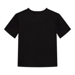 Calvin Klein T-Shirt Girocollo Tinta Unita con Logo per Bambino IB0IB02353 NERO CALVIN KLEIN 