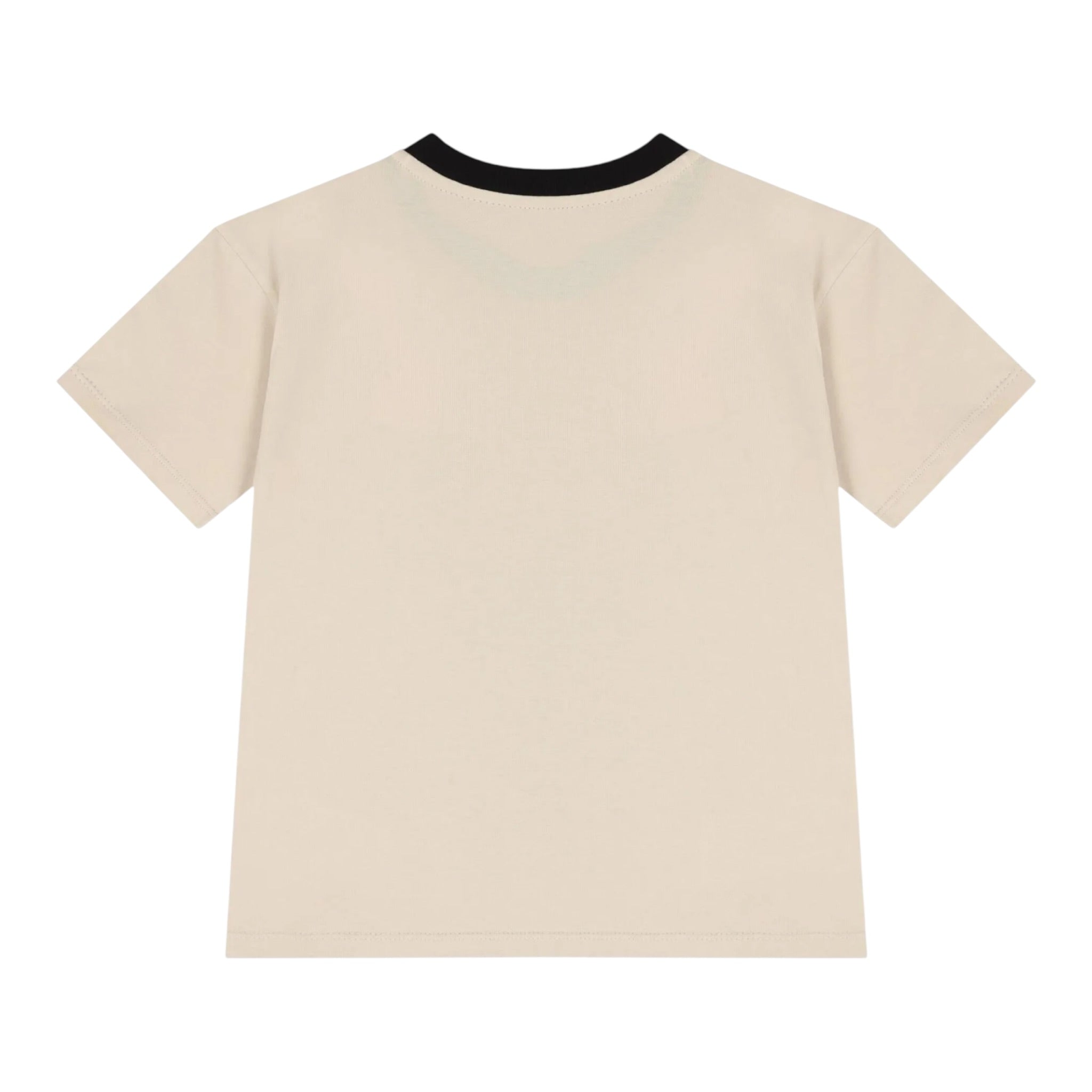 Calvin Klein T-Shirt tinta unita con Profili In Contrasto Beige per Bambino IB0IB02457X BEIGE CALVIN KLEIN 