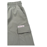 Calvin Klein Bermuda Tinta Unita con Elastico In Vita per Bambino IB0IB02512XX VERDE CALVIN KLEIN 