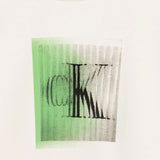 Calvin Klein T-Shirt Girocollo Tinta Unita con Stampa per Bambino IBO2356T01 PANNA CALVIN KLEIN 