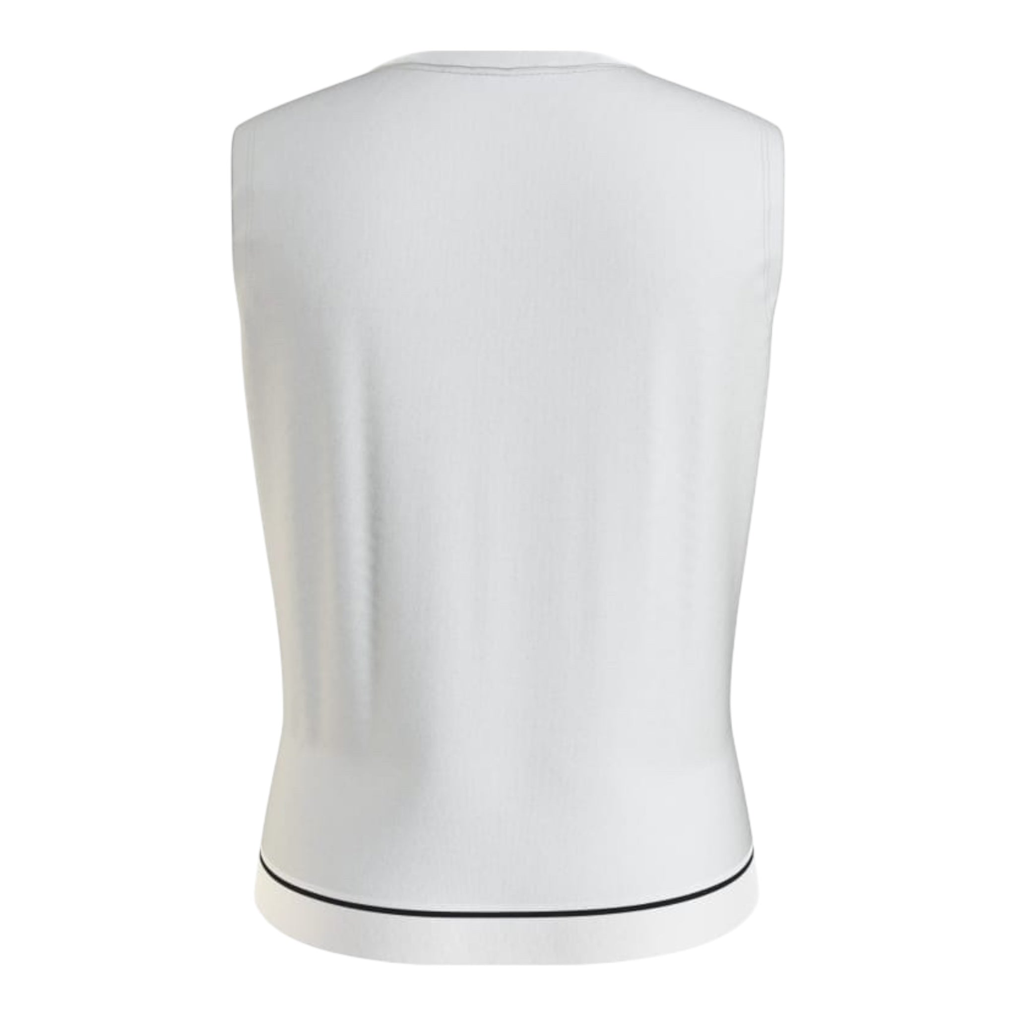 Calvin Klein Top Tinta Unita con Loog per Bambina IG0IG02437X BIANCO CALVIN KLEIN 