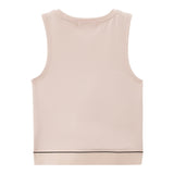 Calvin Klein Top Tinta Unita con Loog per Bambina IG0IG02437X ROSA CALVIN KLEIN 