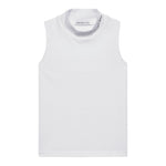 Calvin Klein Canotta Tinta Unita Giromanica con Stampa per Bambina IG0IG02486 BIANCO CALVIN KLEIN 