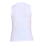 Calvin Klein Canotta Tinta Unita Giromanica con Stampa per Bambina IG0IG02486 BIANCO CALVIN KLEIN 