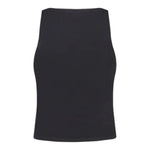 Calvin Klein Canotta Tinta Unita con Logo per Bambina IG0IG02488 NERO CALVIN KLEIN 