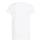 Calvin Klein T-Shirt Girocollo Tinta Unita con Logo per Bambina IG0IG02530 BIANCO CALVIN KLEIN 