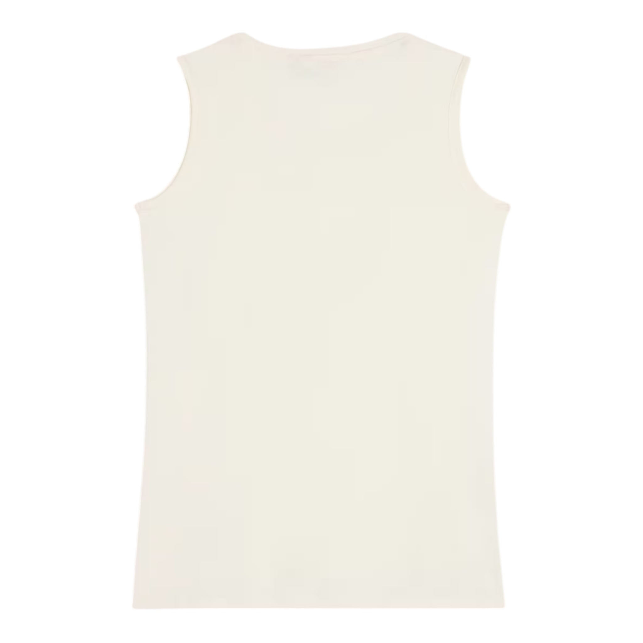 Calvin Klein Canotta Tinta Unita Giromanica con Stampa per Bambina IG0IG02871X PANNA CALVIN KLEIN 