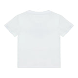 Calvin Klein T-Shirt Tinta Unita con Logo per Neonato IN0IN00011 BIANCO CALVIN KLEIN 