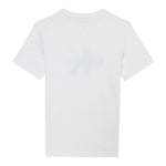 Calvin Klein T-Shirt Girocollo Tinta Unita con Logo per Bambino IN0IN0001J BIANCO CALVIN KLEIN 