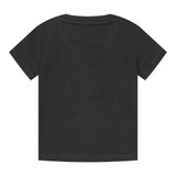 Calvin Klein T-Shirt Girocollo Tinta Unita con Logo per Neonato IN0IN0001 NERO CALVIN KLEIN 