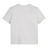 Calvin Klein T-Shirt Tinta Unita Girocollo con Stampa per Bambino IN0IN00068J GRIGIO CALVIN KLEIN 