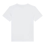 Calvin Klein T-Shirt Girocollo Tinta Unita con Stampa per Bambino IU0IU00624 BIANCO CALVIN KLEIN 