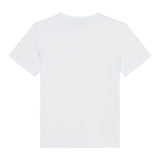 Calvin Klein T-Shirt Girocollo Tinta Unita con Stampa per Bambino IU0IU00624 BIANCO CALVIN KLEIN 