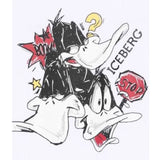 Iceberg T-Shirt Girocollo Tinta Unita con Stampa per Bambino TSICE5107J BIANCO ICEBERG 