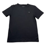 Calvin Klein T-Shirt Girocollo Tinta Unita con Logo per Bambino U00543J NERO CALVIN KLEIN 