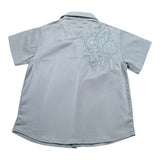 Cesare Paciotti Camicia Tinta Unita Mezza Manica per Neonato CMP3150B AZZURRO CESARE PACIOTTI 