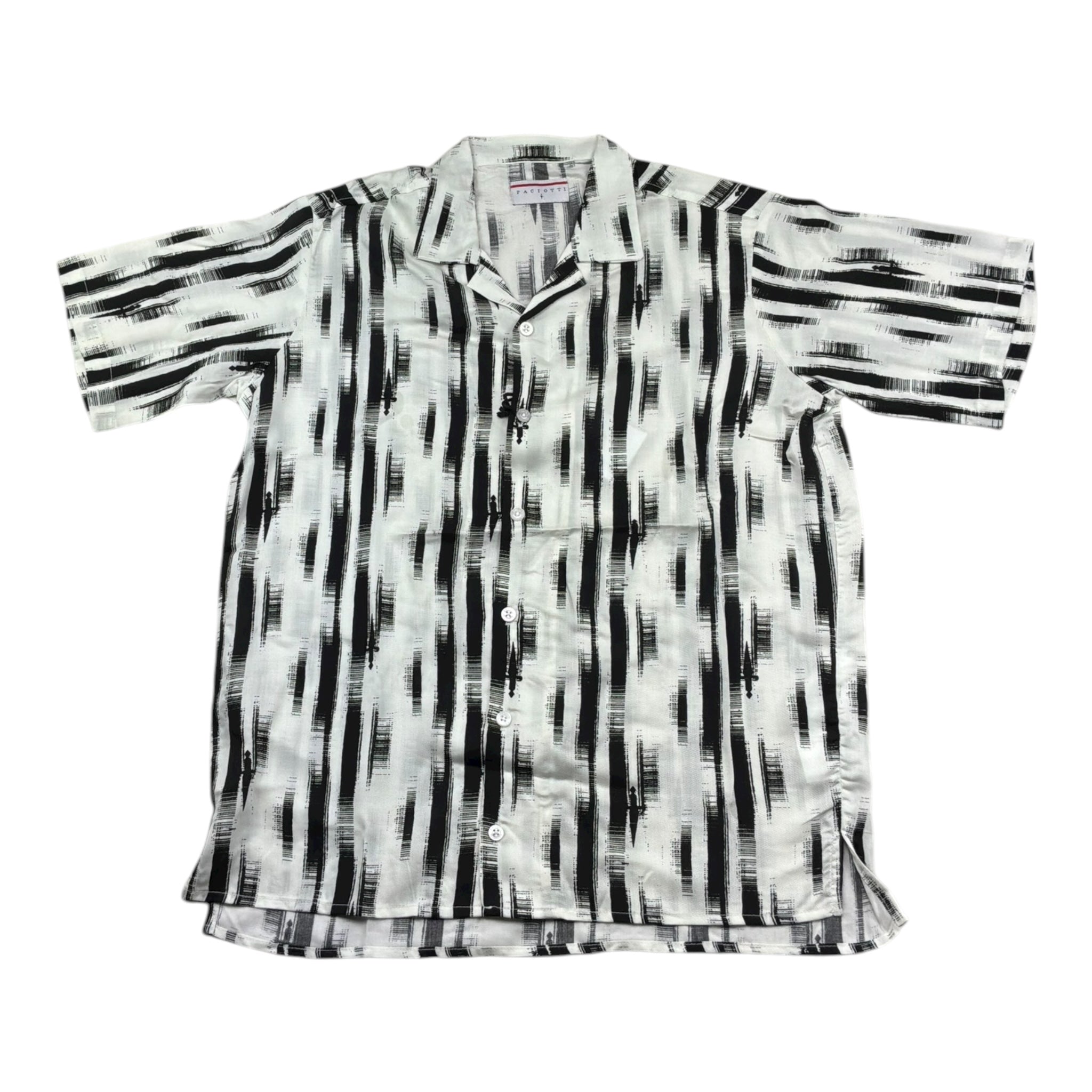 Cesare Paciotti Camicia Mezza Manica Tinta Unita con Stampe per Bambino CMP5153J PANNA CESARE PACIOTTI 