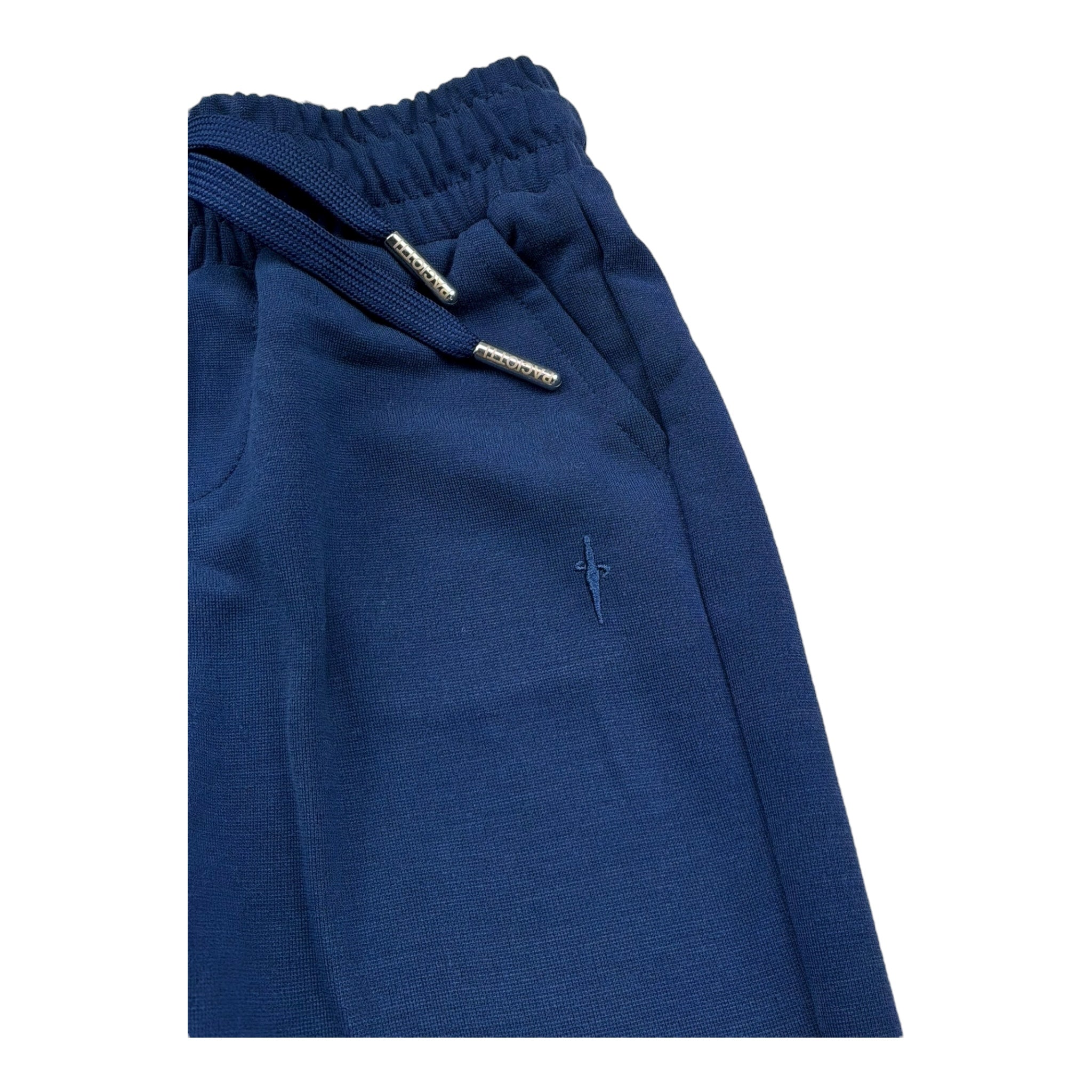 Cesare Paciotti Pantalone Tinta Unita con Elastico In Vita per Neonato PFP5151BNXX BLU CESARE PACIOTTI 