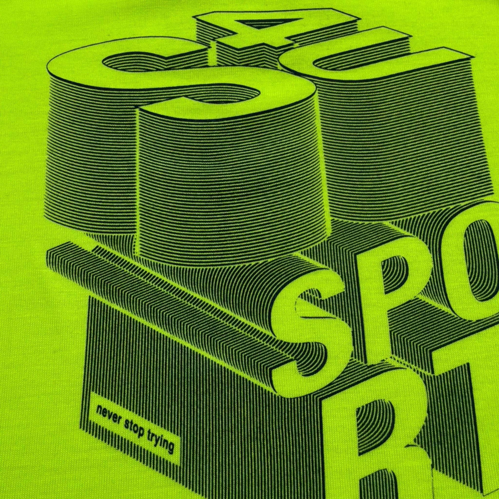 Cesare Paciotti T-Shirt Gitocollo Tinta Unita con Stampa per Neonato TSP1106B GIALLO FLUO CESARE PACIOTTI 